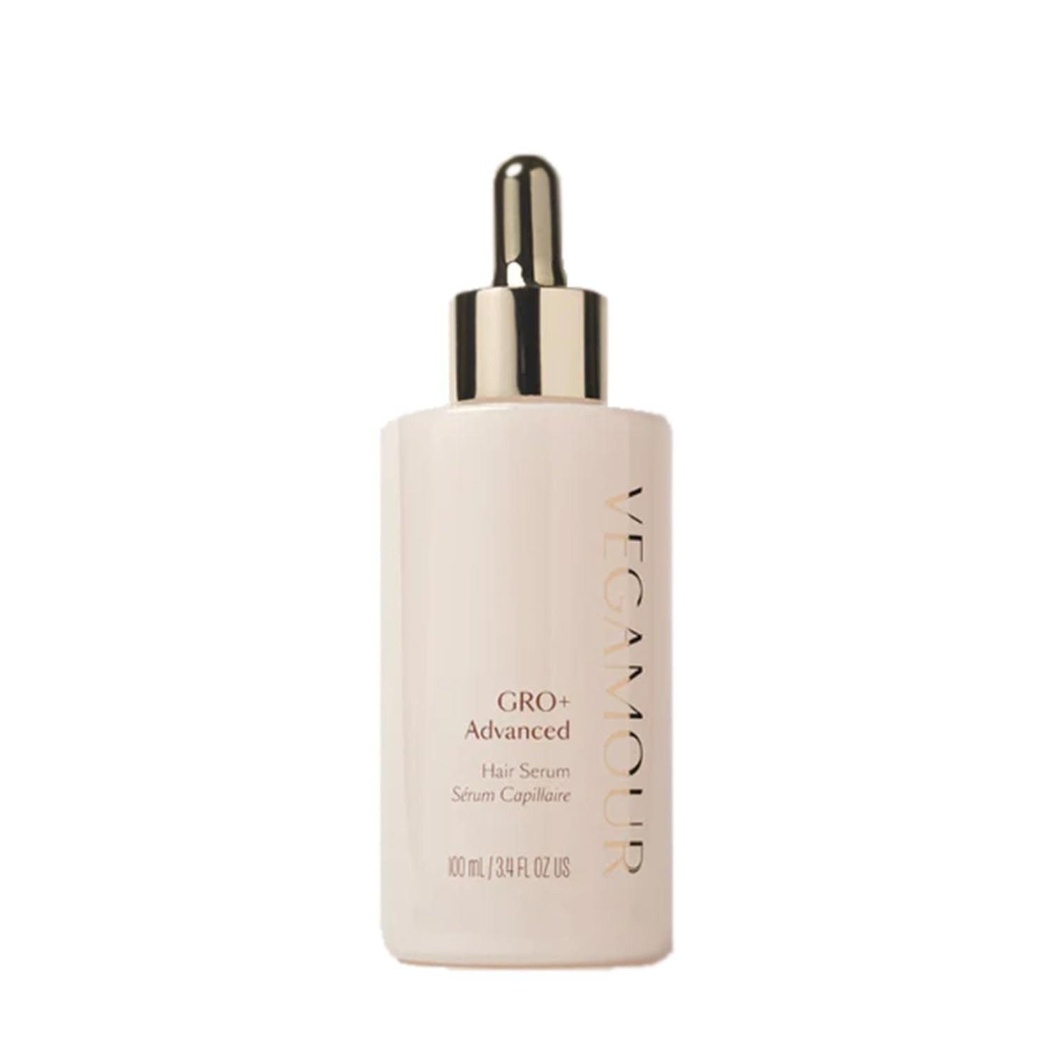 VEGAMOUR GRO+ Advanced Hair Serum | Improves Hair Density, Reduces Shedding and Promotes a Balanced Scalp | For Severe Signs of Thinning | Formulated Without Fragrance, Vegan, Cruelty-Free