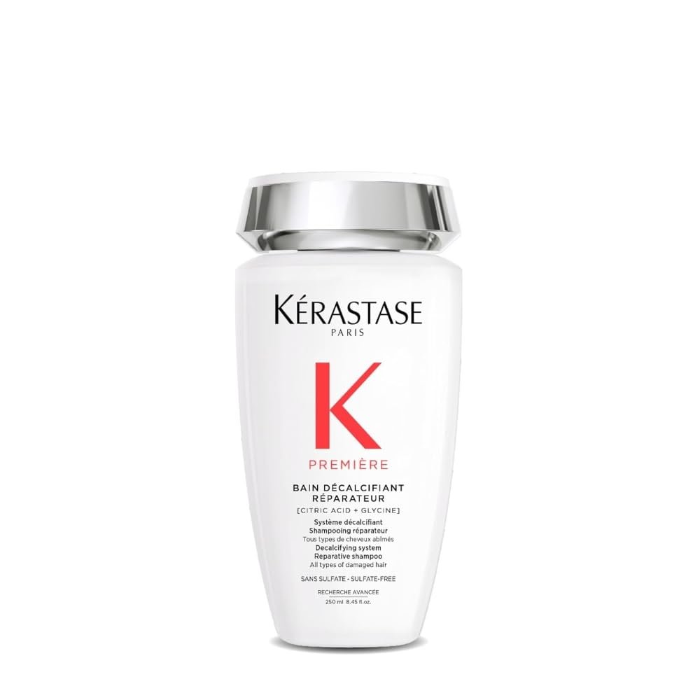 Kerastase Premiere Sulfate-Free Hair Repair Shampoo – For All Damaged Hair Types, Strengthens & Smoothes, With Citric Acid, Gently Cleanses, Removes Buildup & Decalcifies For Visibly Healthier Hair