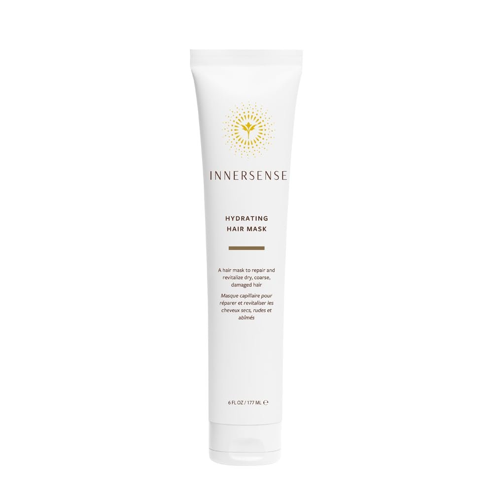 INNERSENSE Organic Beauty – Natural Hydrating Hair Mask | Non-Toxic, Cruelty-Free, Clean Haircare (6oz)