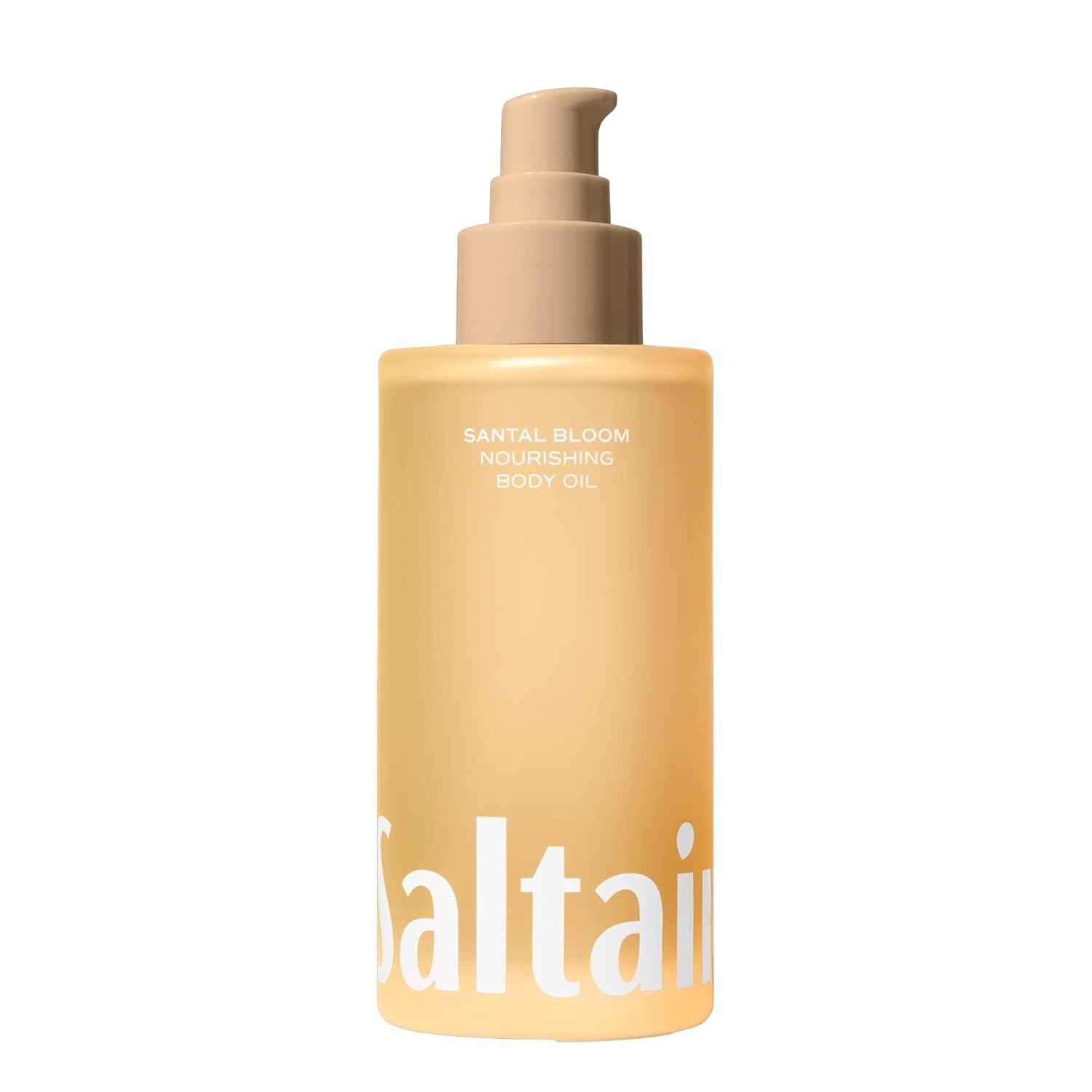 Saltair Body Oil – Luxurious Santal Bloom After Shower and Bath Oil for Women and Men. Botanical, Non-Greasy, Well-Absorbing Moisturizer for Hydrating Dry Skin – 4oz Pump Bottle
