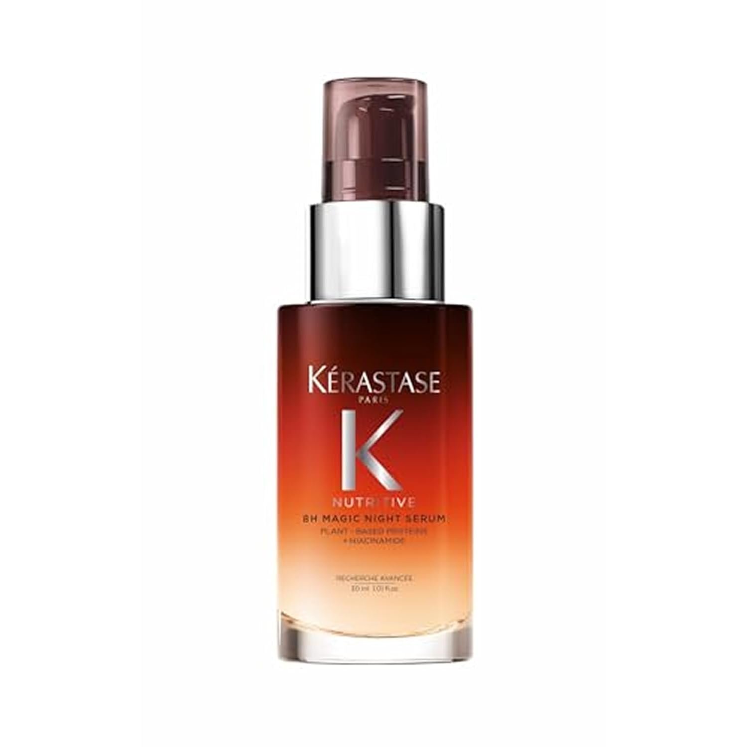 Kerastase Nutritive 8H Magic Night Serum – Overnight Treatment for Dry Hair, Enhances Shine, Nourishes and Reduces Frizz, With Plant-Based Proteins