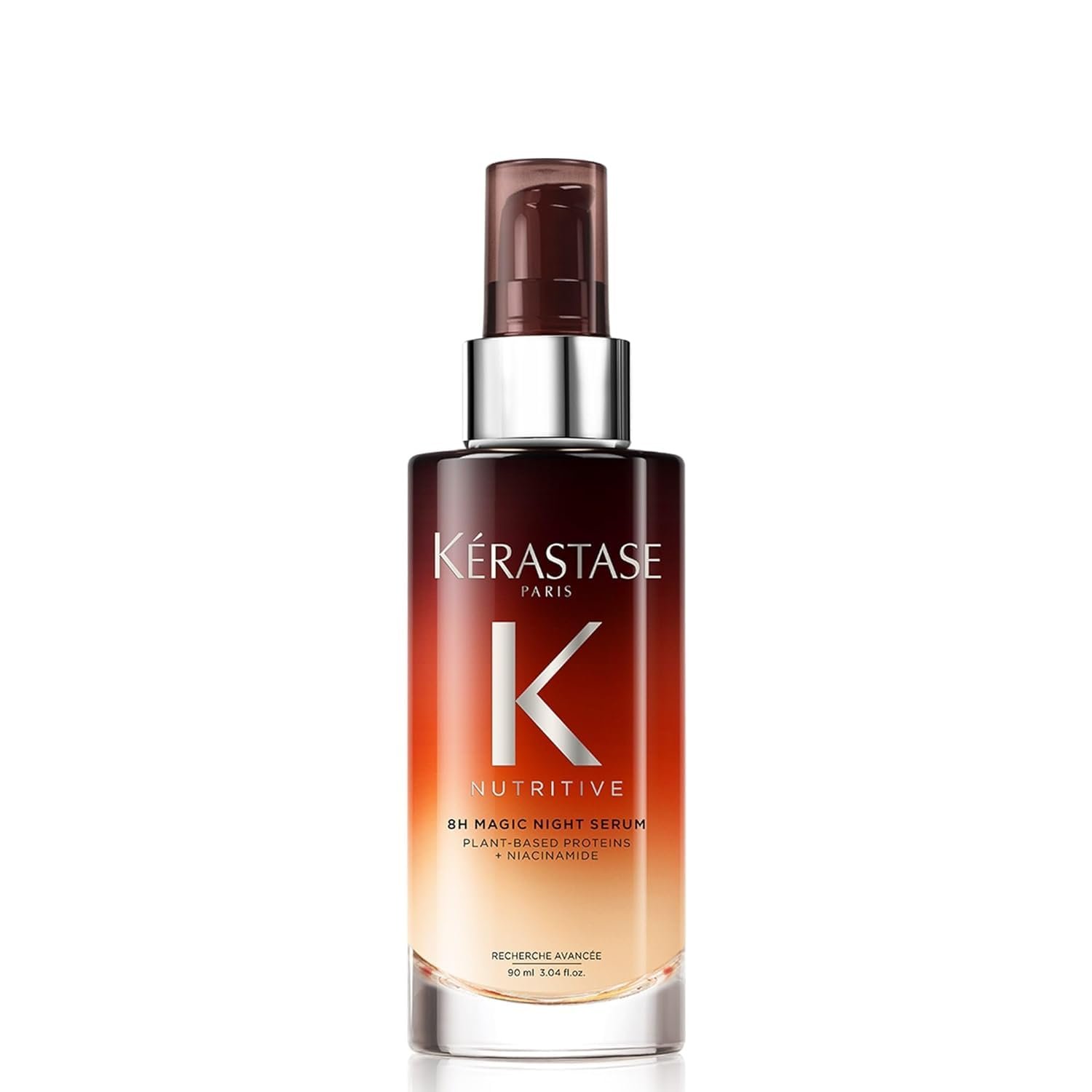 Kerastase Nutritive 8H Magic Night Serum – Overnight Treatment for Dry Hair, Enhances Shine, Nourishes and Reduces Frizz, With Plant-Based Proteins