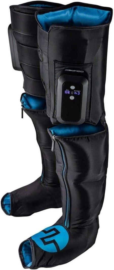 Compex Ayre Wireless Rapid Recovery Compression Boots – High Tech Compression Massage – S/M
