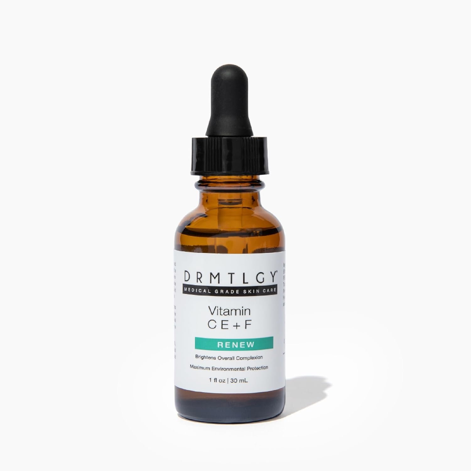DRMTLGY Advanced C E Ferulic Antioxidant Serum with 15% Vitamin C, Vitamin E & Ferulic Acid, Brightening Face Serum for Radiance, Smooth Texture, and All Skin Types