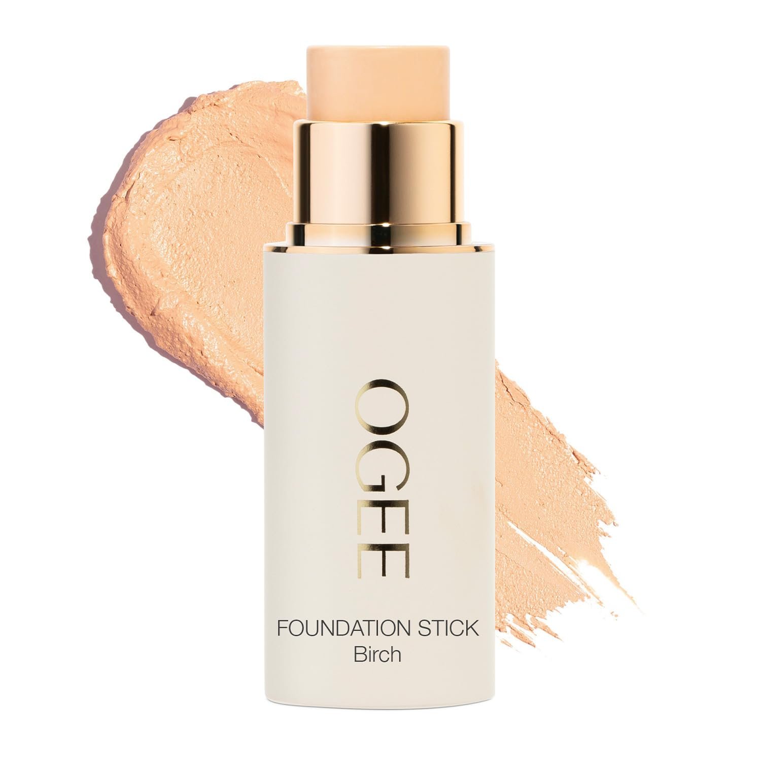 Ogee Sculpted Complexion Foundation Stick (Birch 0.25N – Fair, Neutral Undertones) Full Coverage Foundation Makeup – Instantly Balance & Even Complexion – 70% Organic Ingredients
