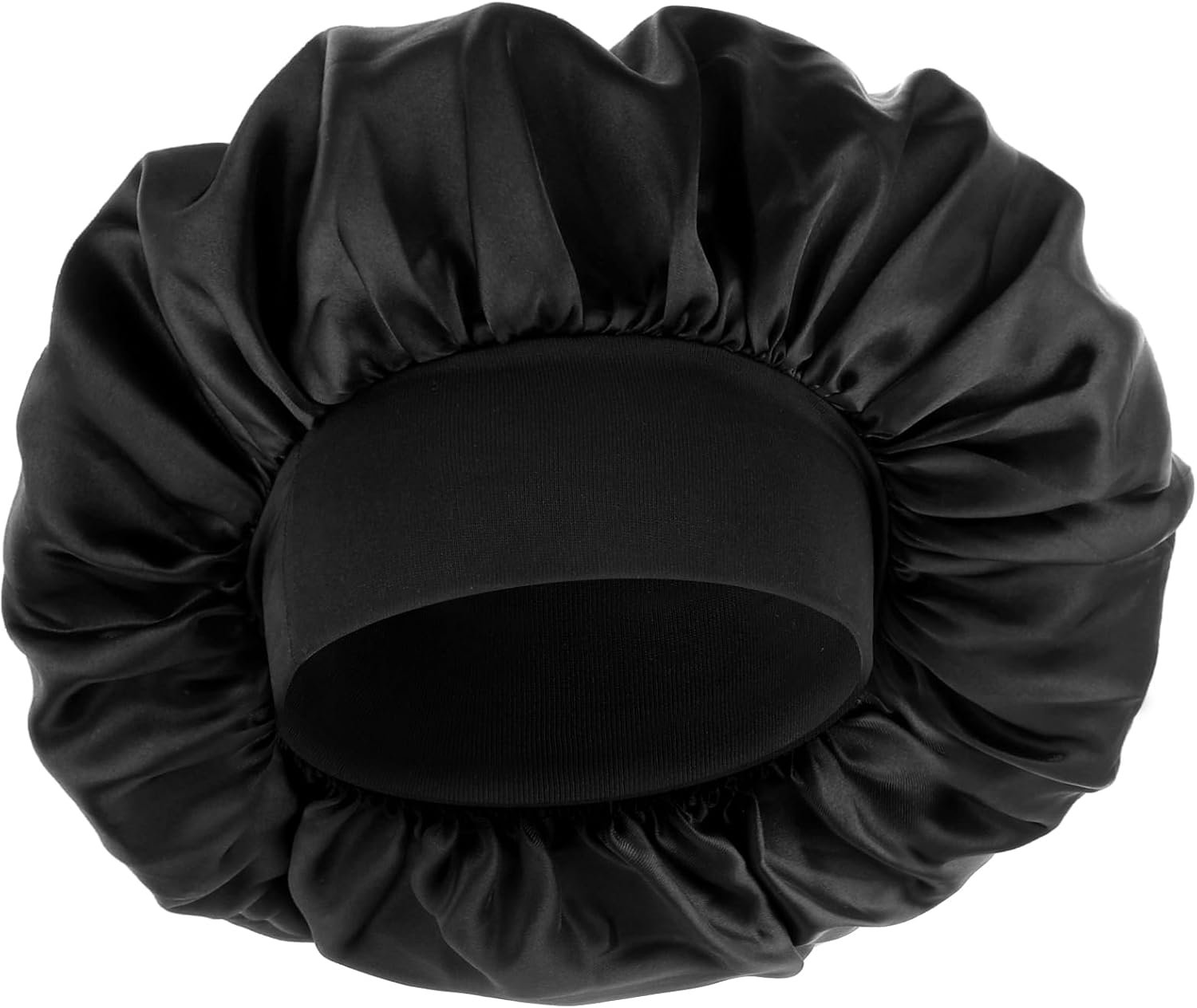 WLLHYF Silk Bonnet for Men, Satin Bonnet Elastic Band Silk Sleep Cap Soft Adjustable Hair Cap Hair Wrap for Women Sleeping