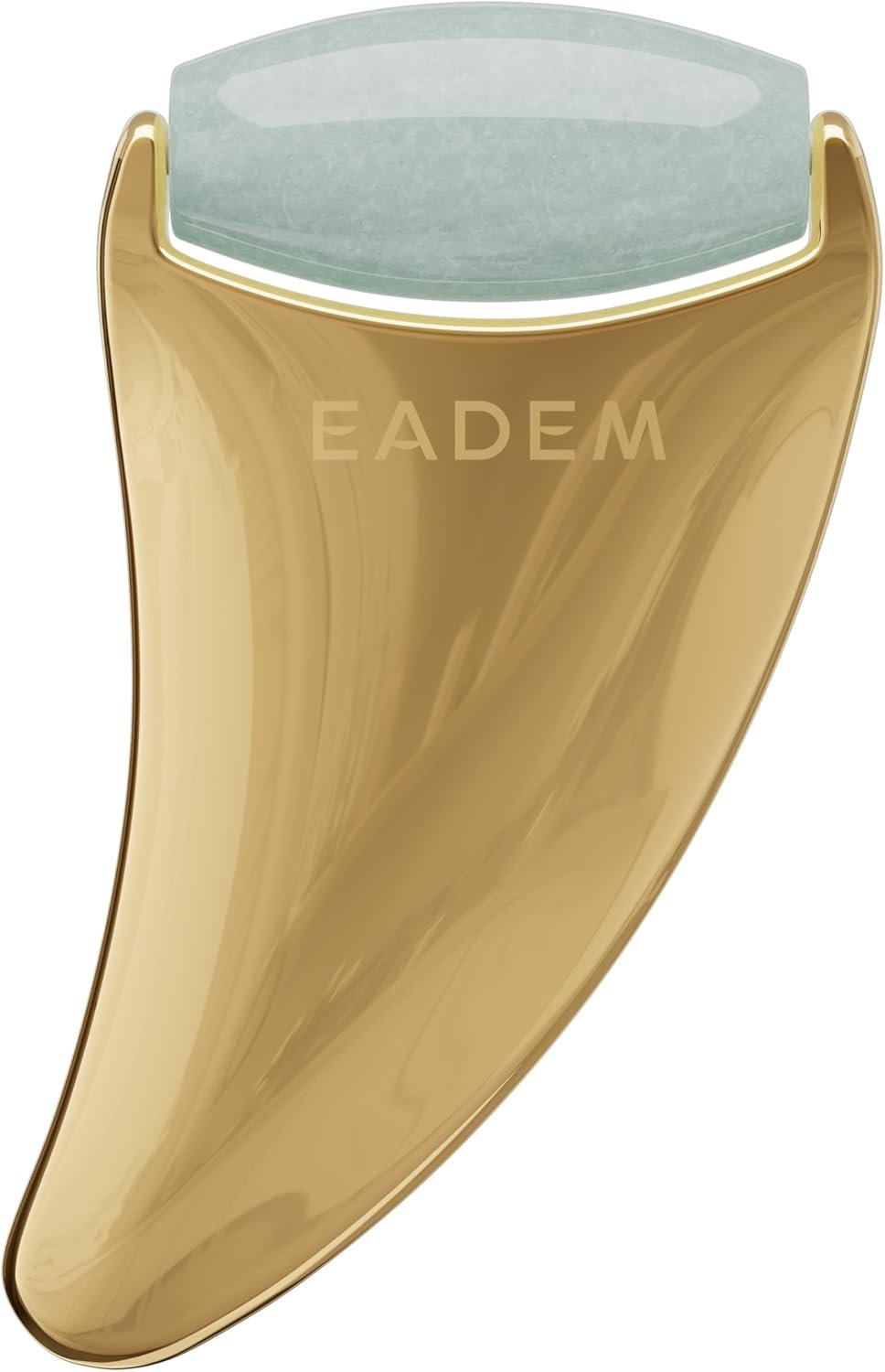 EADEM The Chisel, Gua Sha & Jade Facial Sculptor, Gua Sha Facial Tools for Your Skin Care Routine, GuaSha Tool for Face, Jade Roller for Face, Luxury Jawline Sculptor