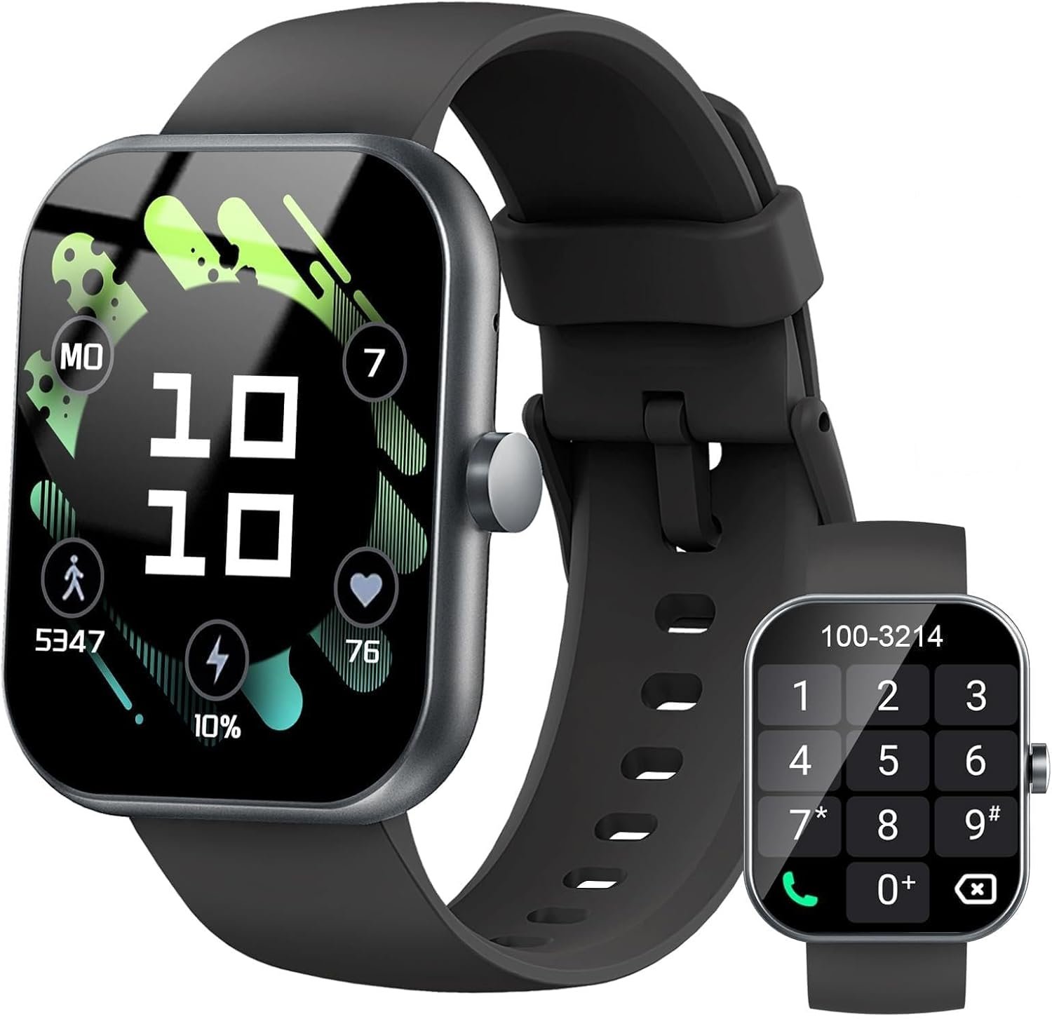 Smart Watch for Women Men, Alexa Built-in, Smartwatch for iPhone & Android Bluetooth Call, 1.91″ HD Fitness Tracker with Heart Rate/SpO2/Sleep Monitor, IP68 Waterproof, Fitness Watch 100+ Sports Modes
