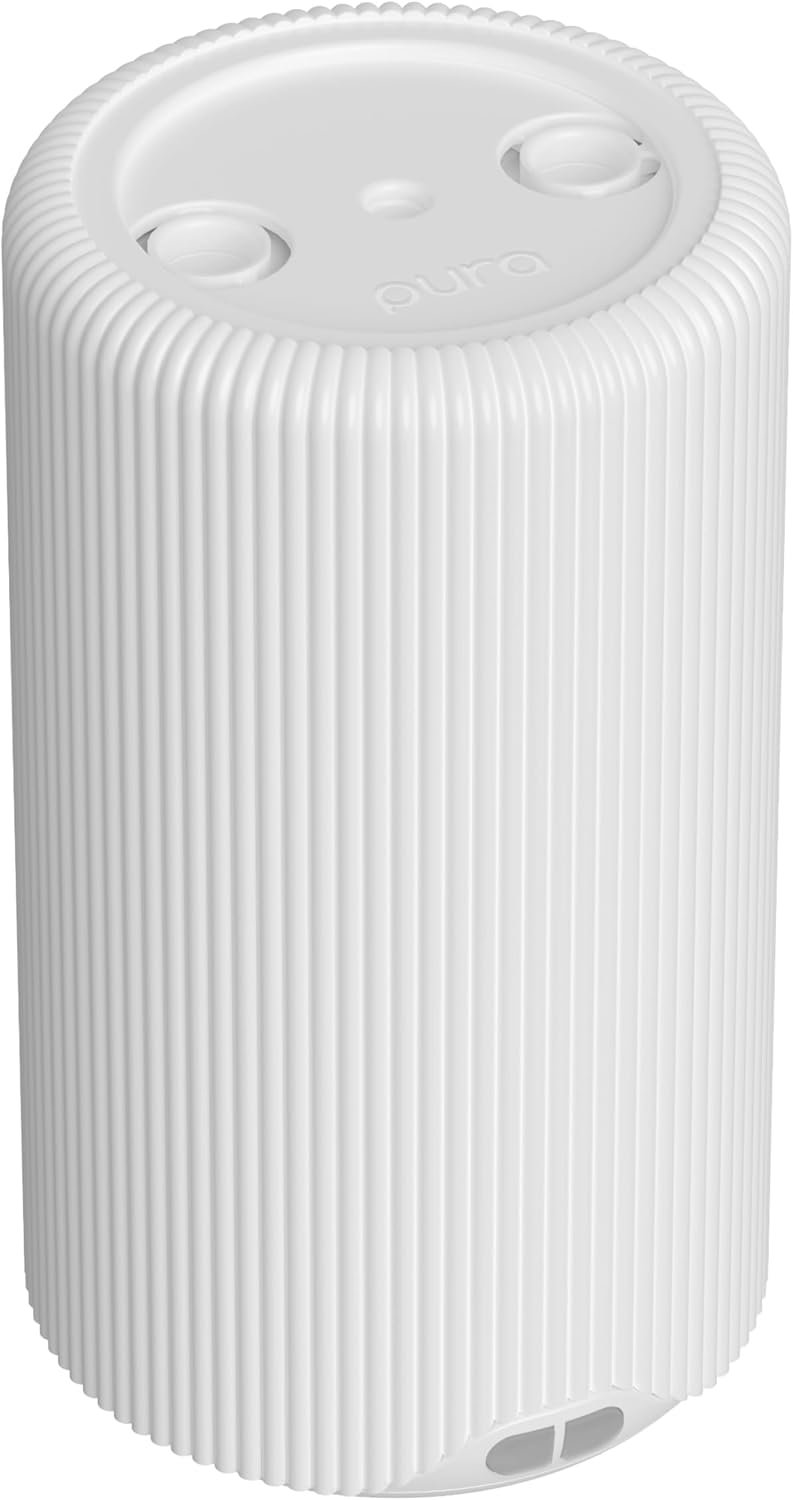 Pura Plus Smart Home Fragrance Diffuser for Large Spaces – Adjust Scent Intensity, Set Schedules, Timers & More in Pura App – Fragrances Sold Separately – White