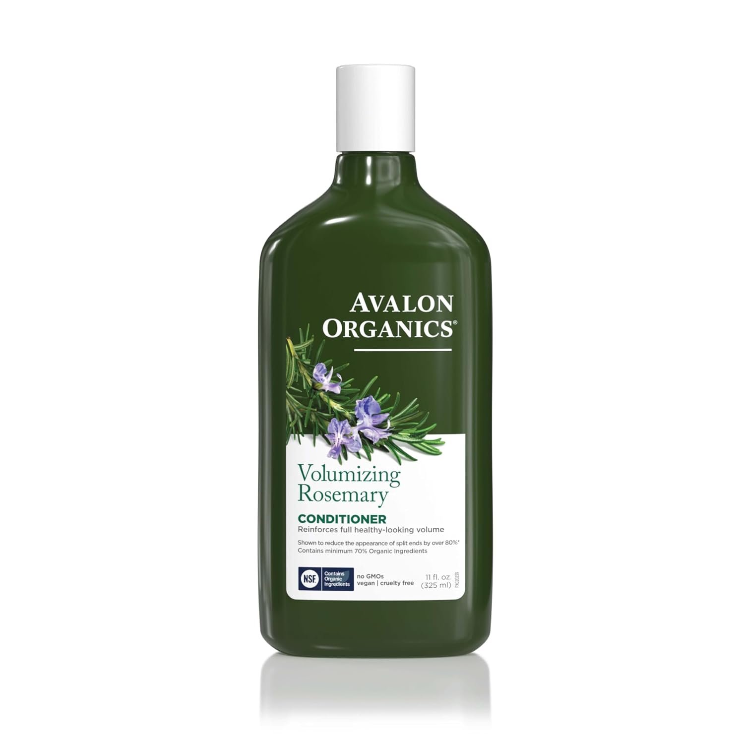 Avalon Organics Rosemary Conditioner – Volumizing Haircare to Reinforce Full, Healthy Looking Volume, 11 Oz