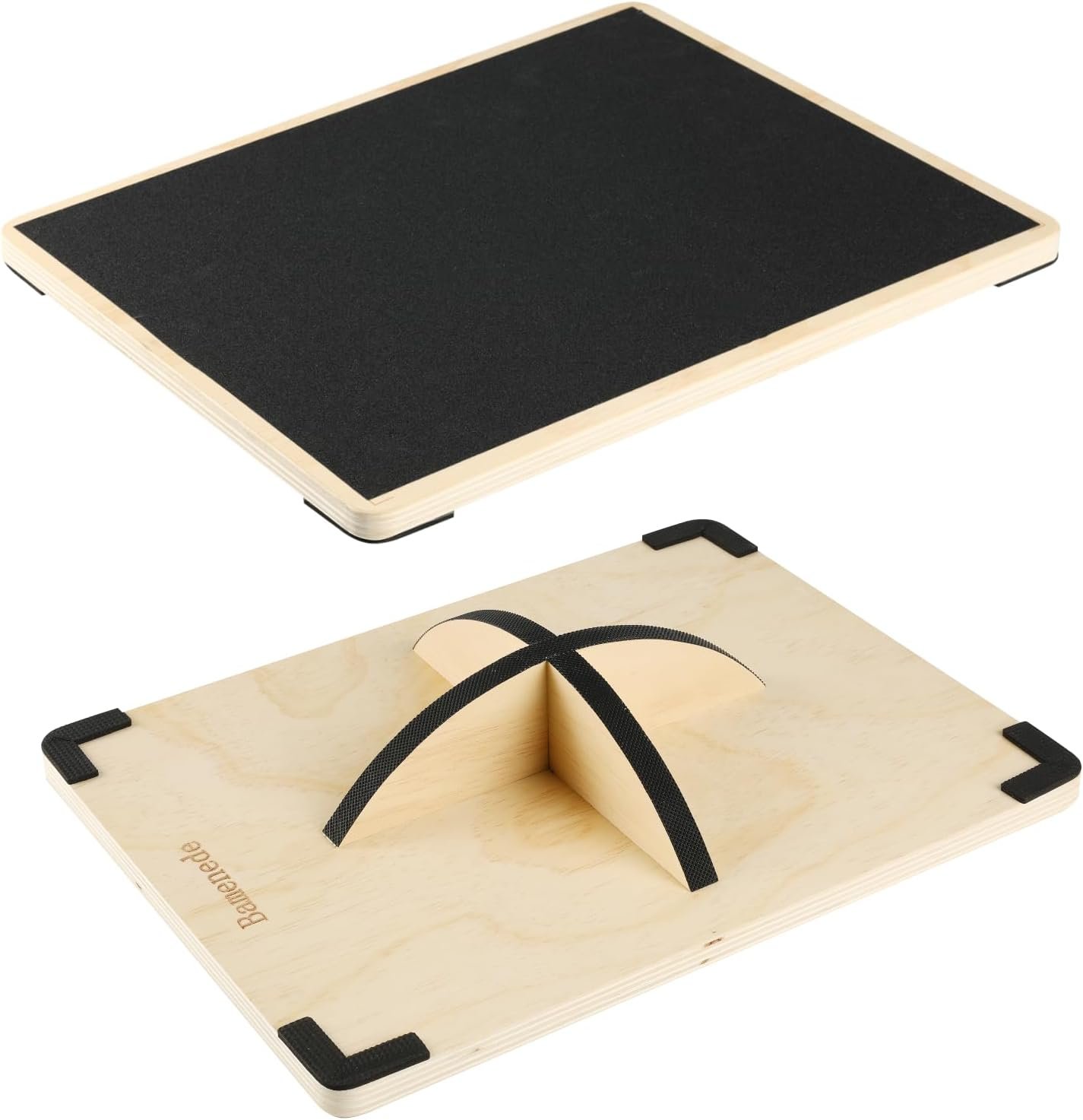 Professional Wooden Balance Board for Adults-Anti-Slip 350LBS Wobble Board for Physical Therapy Standing Desk Core Strength-Rocker Board Balancing Board(360 Degree Rotation)