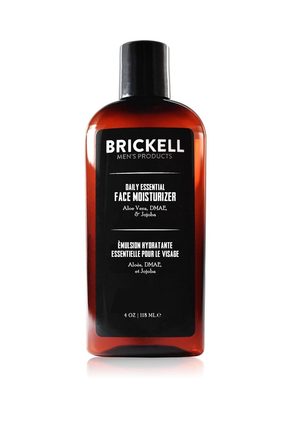 Brickell Men’s Daily Essential Face Moisturizer for Men, Fast-Absorbing Face Lotion with Niacinamide, Green Tea, and Hyaluronic Acid, 4 Ounce, Unscented
