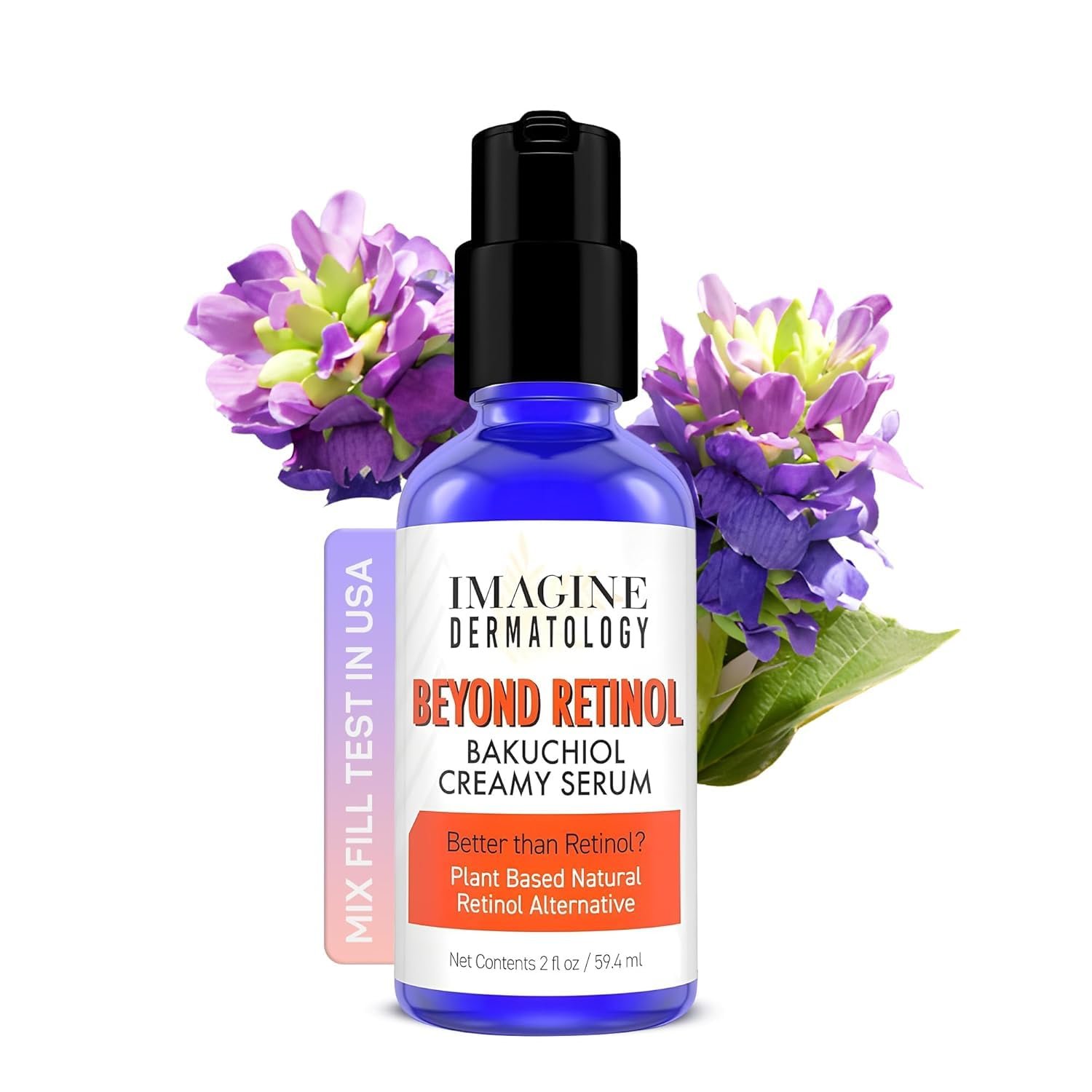 2% Bakuchiol 2 floz Creamy Serum – Beyond Retinol Generous Size – G3L Delivery System for Anti-Aging & Anti Wrinkle Moisturizer Bio-Retinol – Bakuchiol Oil, 59.4 ml