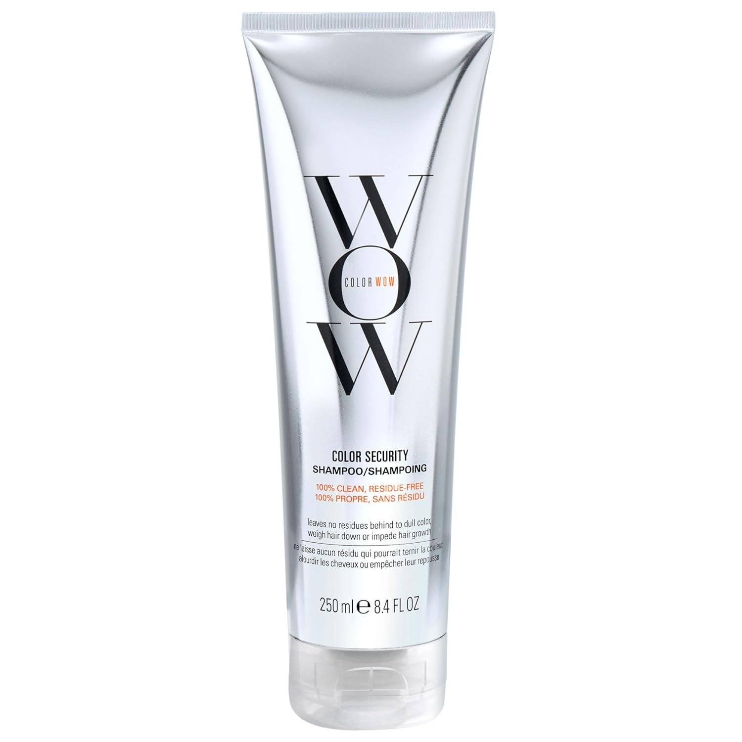 COLOR WOW Color Security Shampoo, Sulfate-Free Residue-Free Shampoo for Healthy-Looking Hair and Scalp