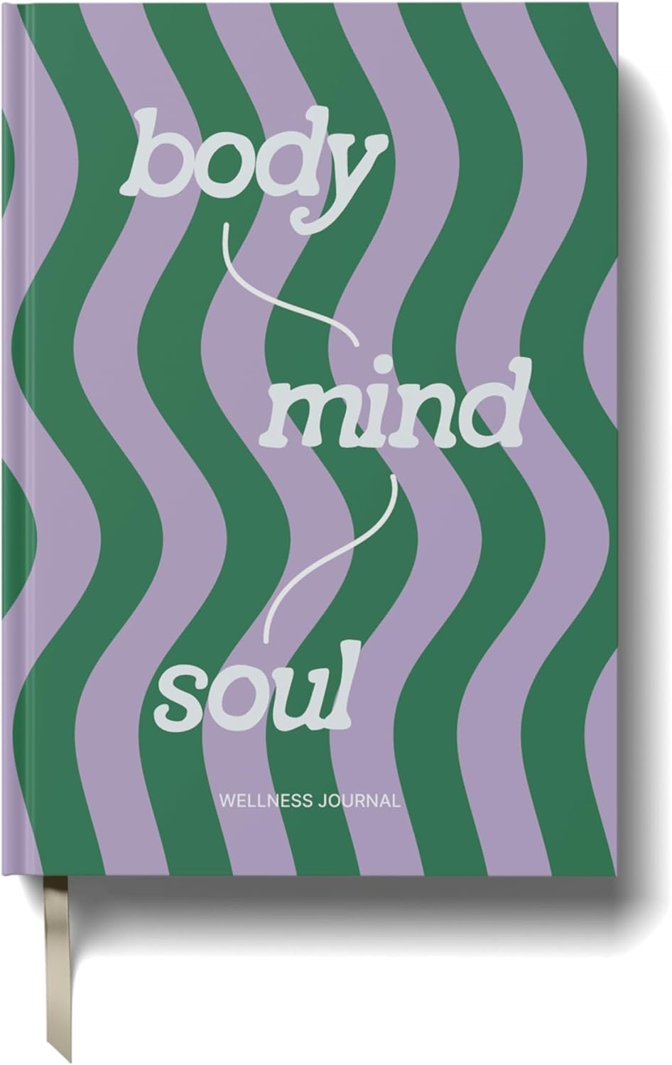 Yop & Tom Wellness Journal – Self Care Journal & Mindfulness Diary, Gratitude Notebook, 192 Pages Hardcover, Body Mind Soul