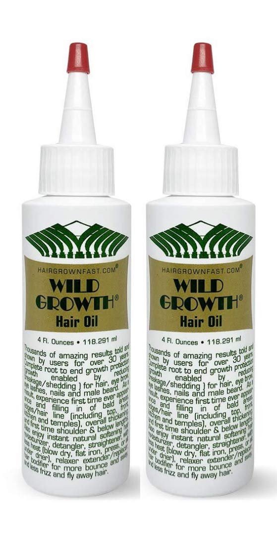 Wild Growth Hair Oil 4oz “Pack of 2”