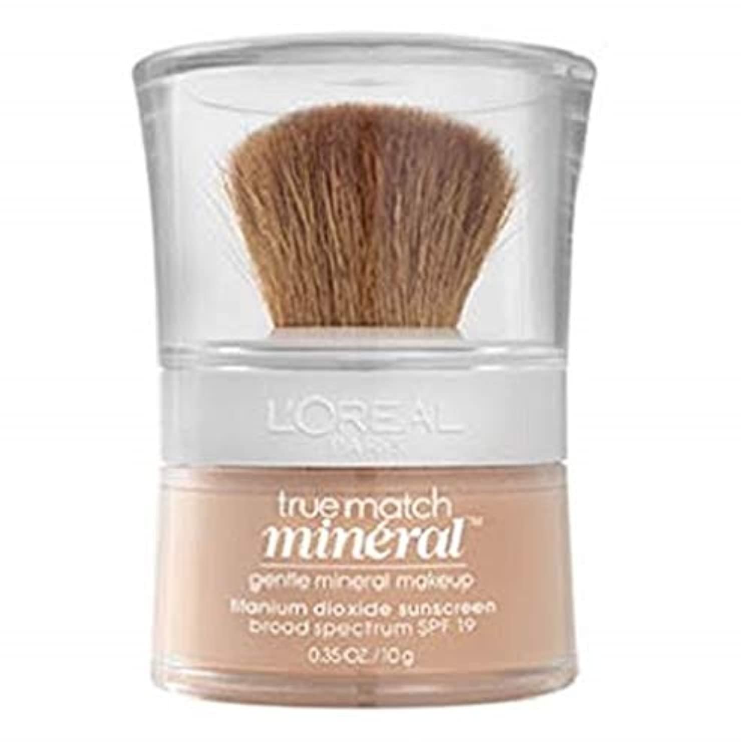 L’Oreal Paris True Match Mineral Loose Powder Foundation, Soft Ivory, 0.35oz