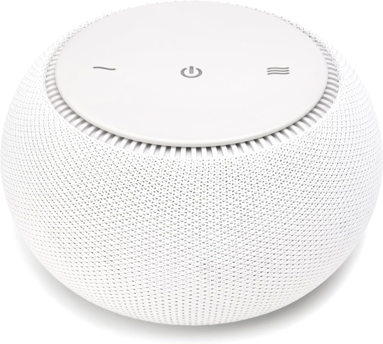 SNOOZ Pro White Noise Sound Machine – Natural Fan Noise, Non-Looping Sound, App Scheduler – Travel Case Included, Sleep Aid for Adults & Baby, 10 Volume Settings, Portable, Gift Registry – Cotton