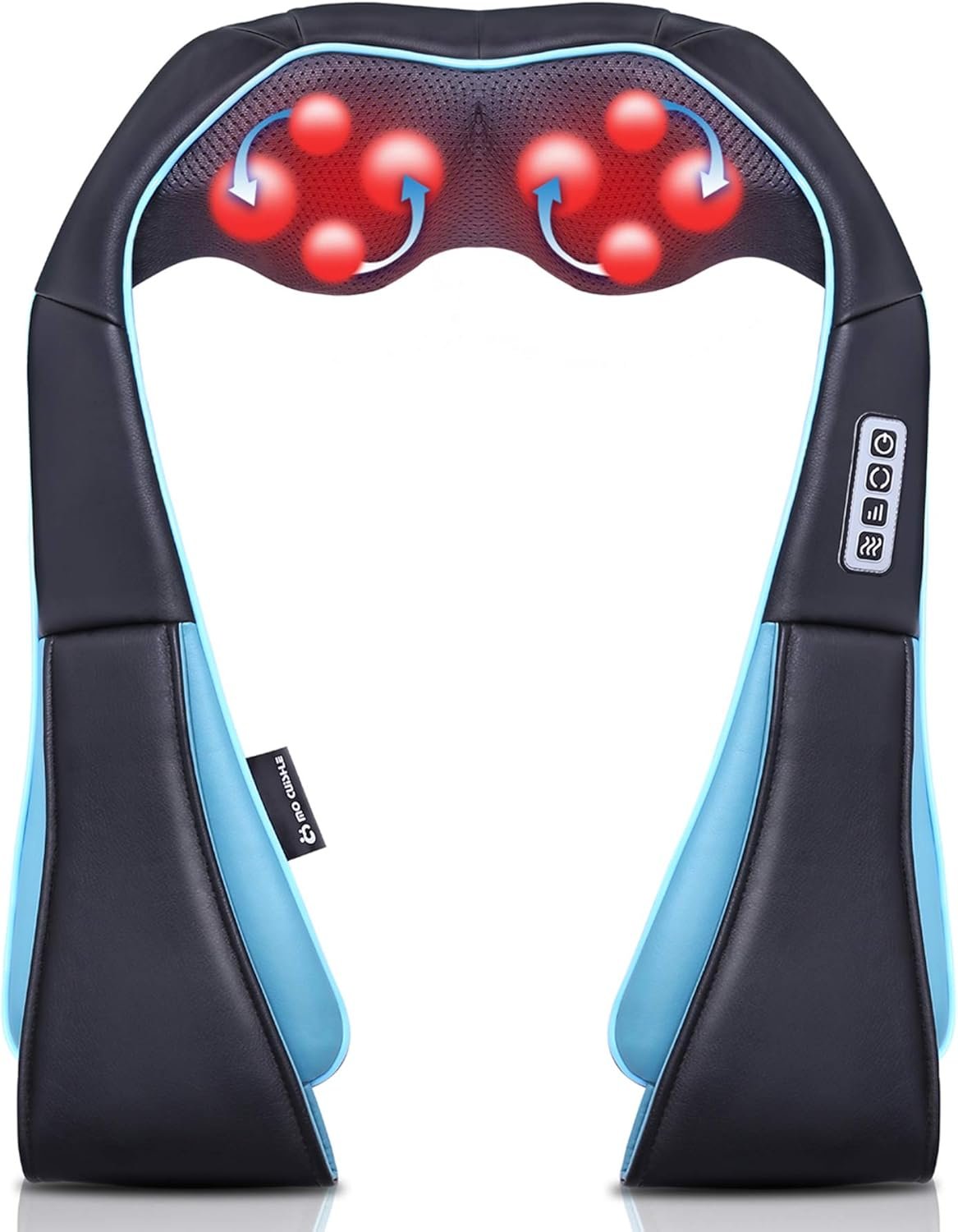 Mo Cuishle Shiatsu Neck Massager for Pain Relief – Deep Kneading Back Shoulder Massage with Heat – Ideal for Valentine’s Day, Christmas, Mother’s Day, Father’s Day, Gifts for Men Women Mom Dad Her Him