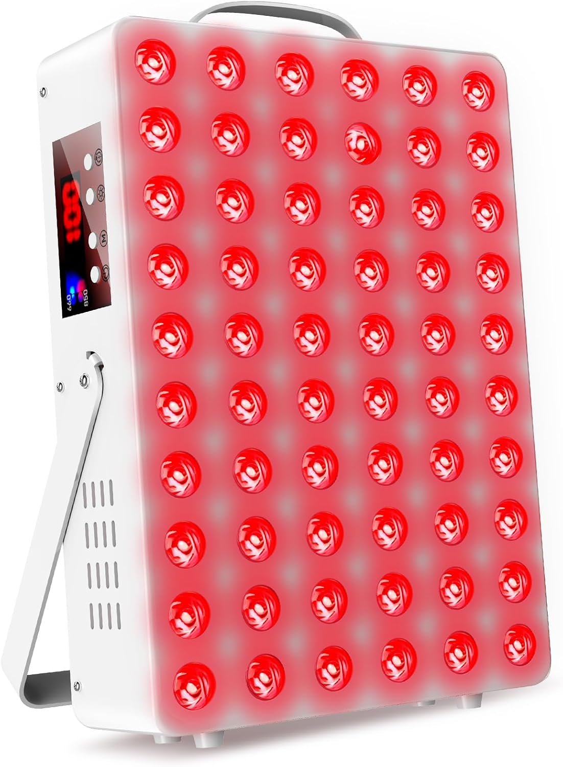 Red Light Therapy for Face Body Infrared Light Therapy for Body 150W with 60 Dual Chip LEDs with 660nm & 850nm Near Infrared LED Red Light Therapy Panel at Home 3 Modes Adjustable Brightness and Timer