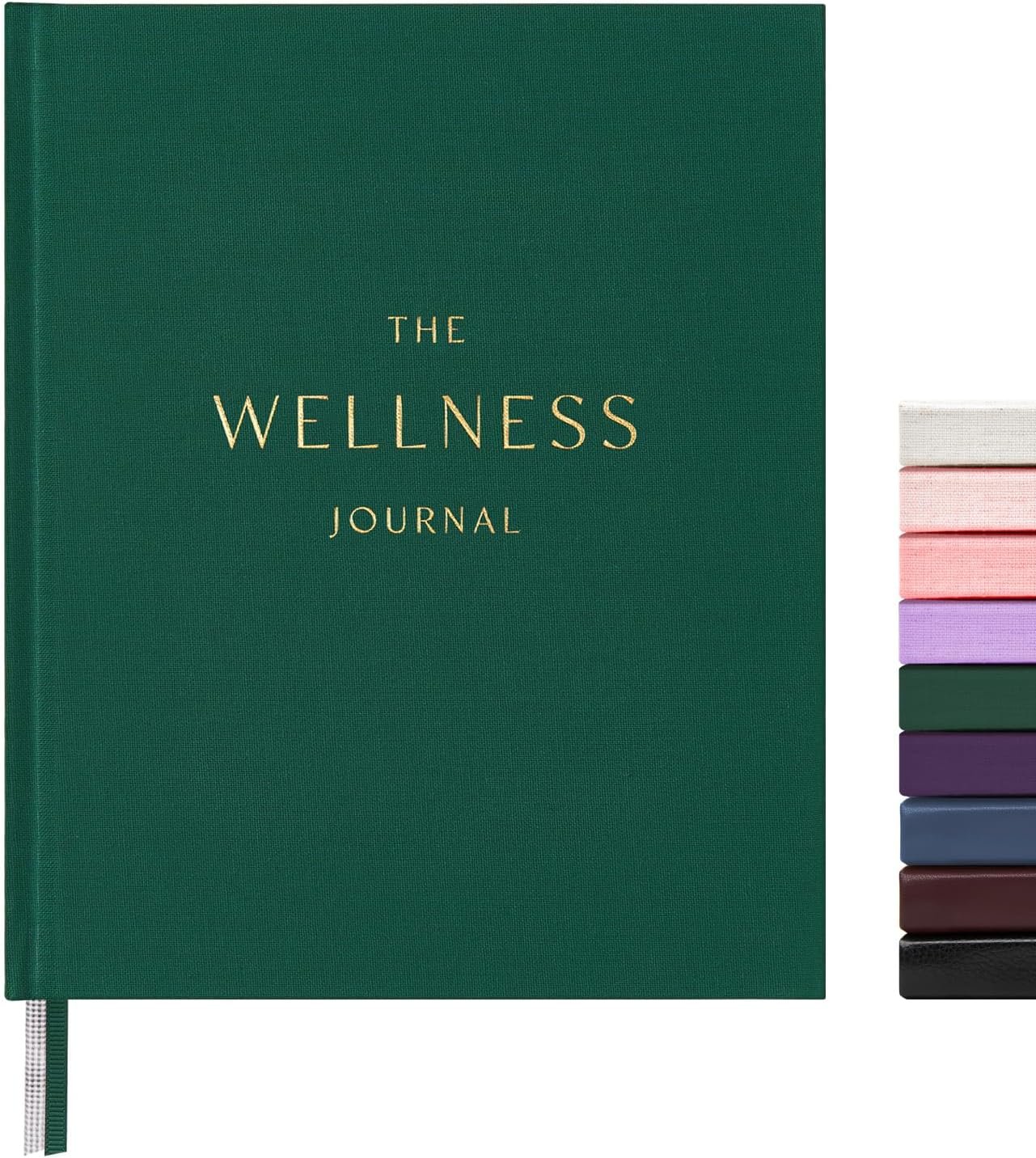 &And Per Se Wellness Journal, Self Care & Daily Journal for Women, Mental Health Planner with Habit Tracker, Diet & Goals, Undated, Gift-Ready (Forest Green)