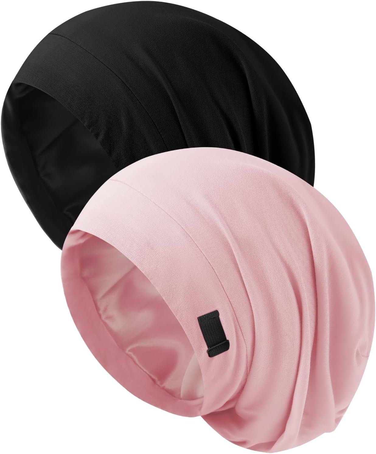 ZHENSILK Silk Bonnet for Sleeping Women, Adjustable Silky Satin Lined Sleep Cap, Silk Hair Wrap Slouch Beanie Hat