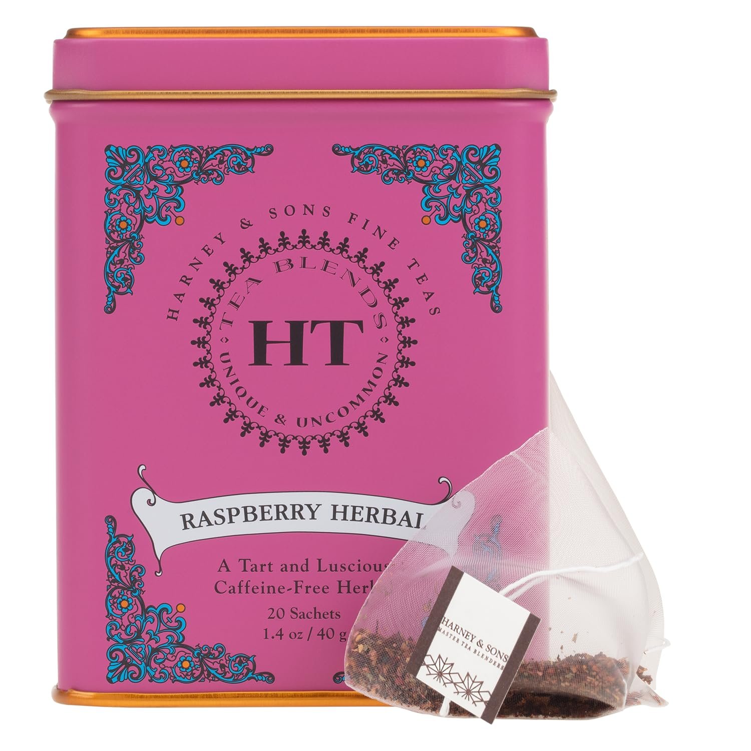 Harney & Sons Raspberry Herbal, HT Line, 20 sachets