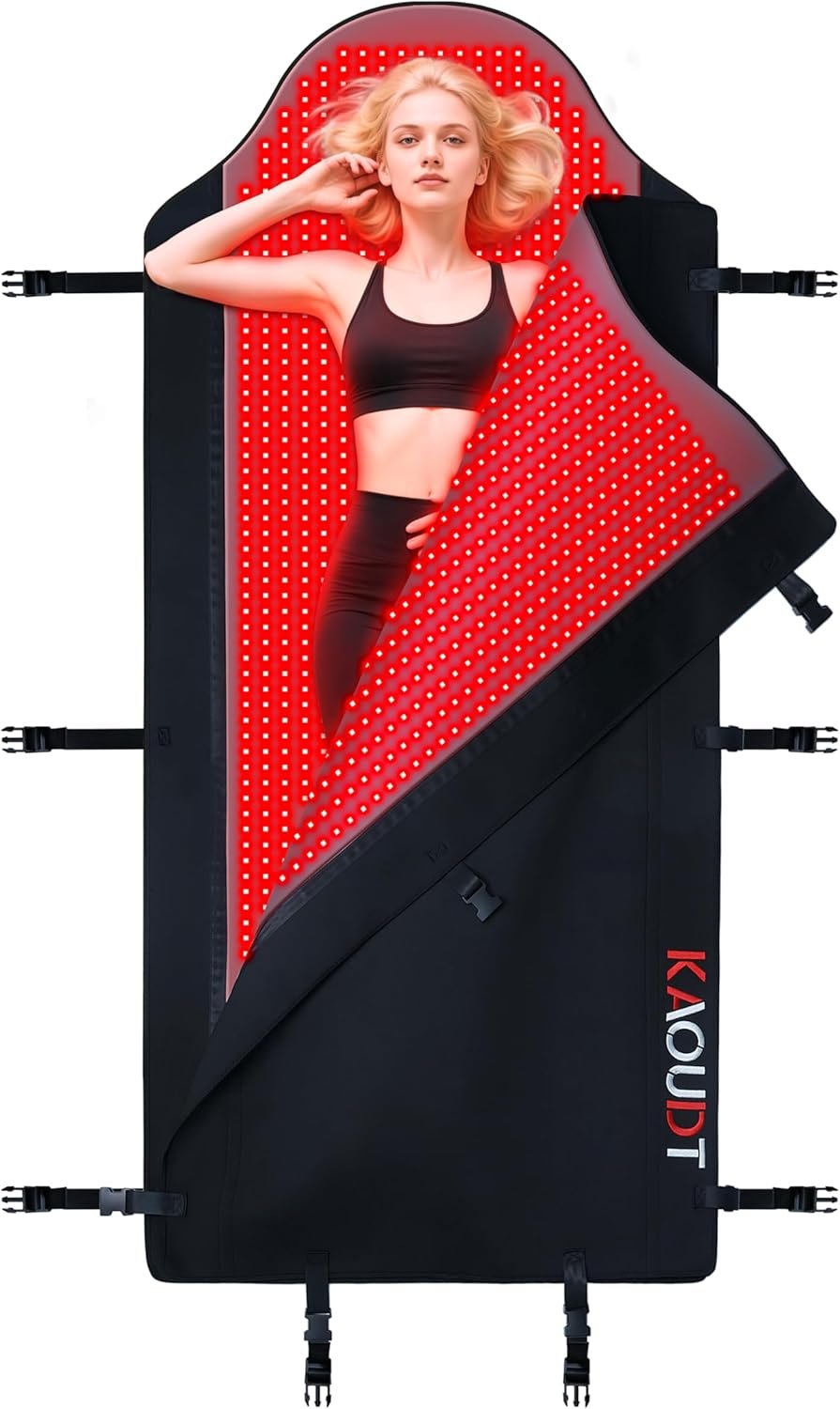 2026 Medical-Grade Full Body Red Light Therapy Mat for Pain Relief, 72″x33″ FSA&HSA Eligible 2600 LEDs 660&850nm Infrared Light Blanket, 3 Modes, 5 Intensity Levels, Timer for Home Wellness