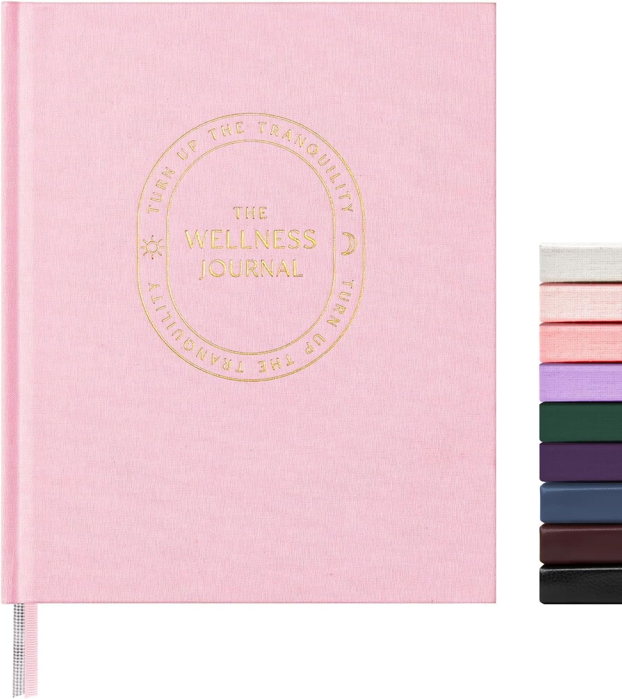 &And Per Se Wellness Journal, Self Care & Daily Journal for Women, Mental Health Planner with Habit Tracker, Diet & Goals, Undated, Gift-Ready (Blush)