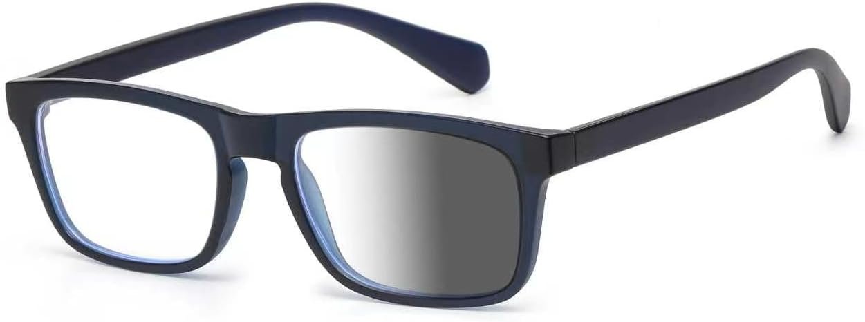 Classic Rectangular Glasses Blue Light Blocking Eyeglasses for Men & Women Not Reading Glasses