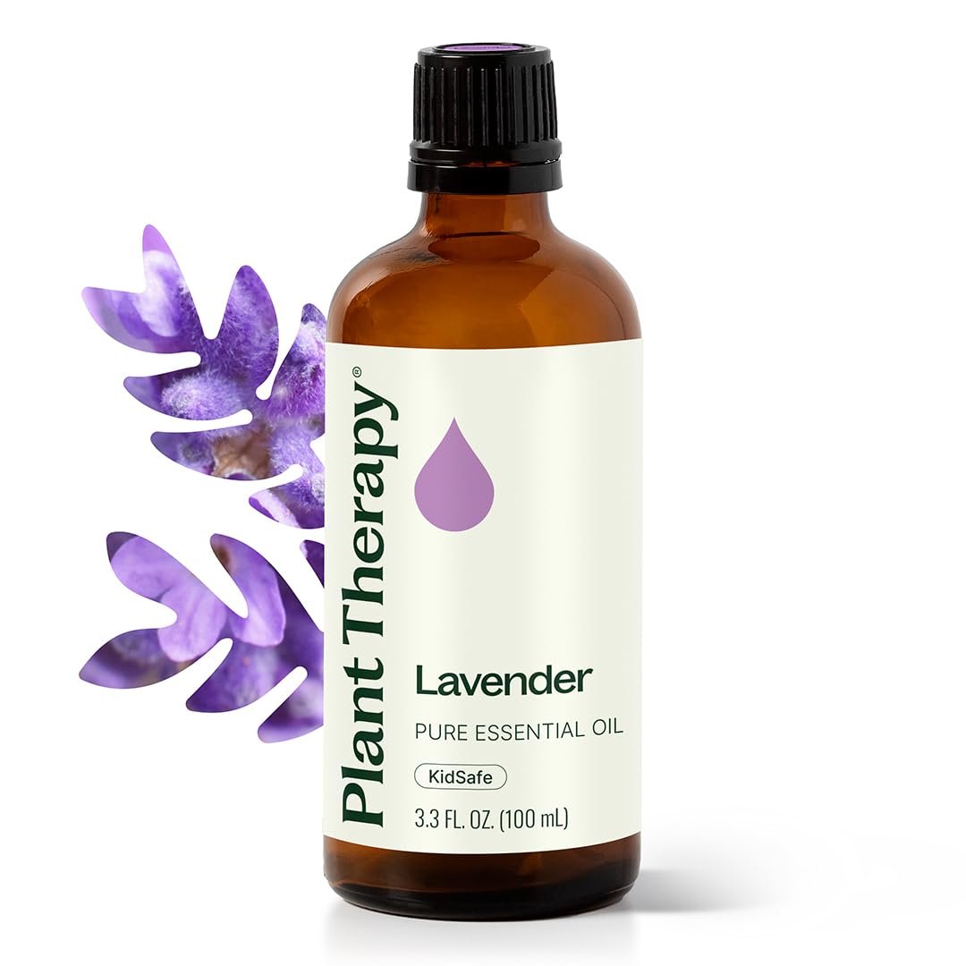 Plant Therapy Lavender Essential Oil 100% Pure, Undiluted, Natural Aromatherapy, Therapeutic Grade 100 mL (3.3 oz)