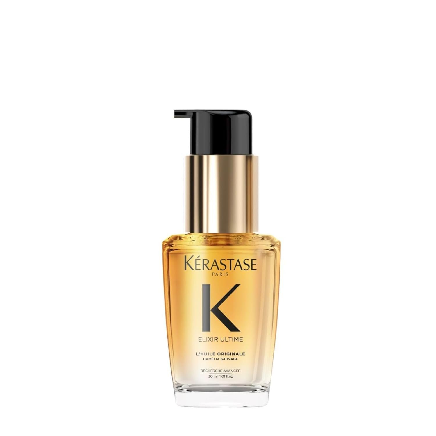 Kerastase Elixir Ultime Refillable Hair Oil – Hydrates & Smoothes Frizz, Adds Shine, With Wild Camellia, Sandalwood and Freesia Fragrance, Nourishes & Strengthens Hair