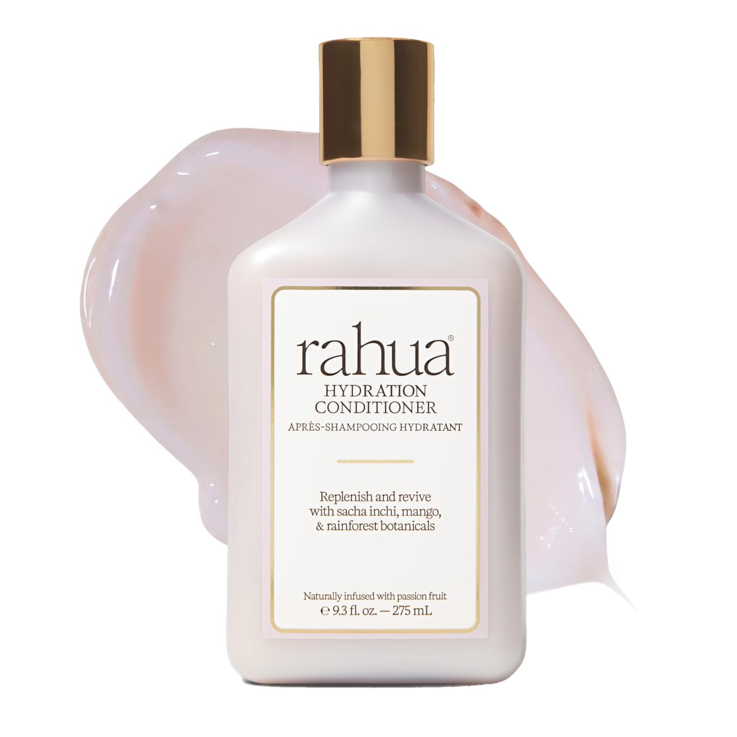 Rahua Hydration Conditioner – For Dry, Medium to Thick Hair – Deeply Moisturizing for Curly, Coily & Textured Hair – With Amazonian Oils & Mango Sugars to Hydrate, Detangle & Add Shine – 9.3 fl oz