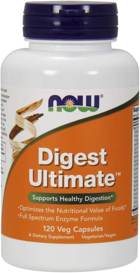 NOW Foods Digest Ultimate, 120 Vegetable Capsule
