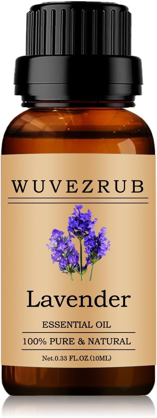 Lavender Essential Oil 10ML – 100% Pure and Natural for Aromatherapy Diffuser – 0.33 Fl Oz