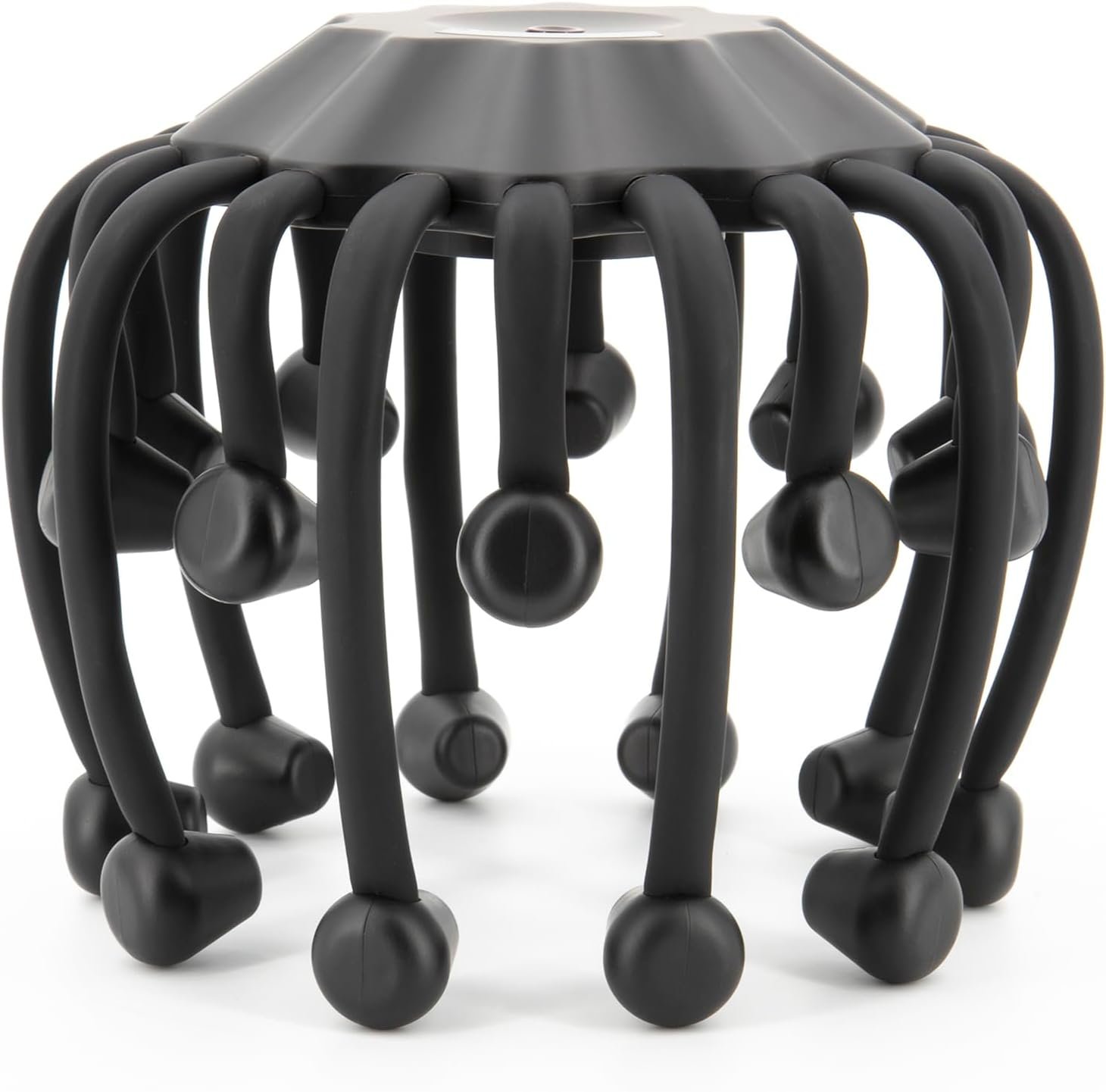 Electric Scalp Massager – Octopus Head Massager Stress Relax, 20 Claw Multi-Configuration Array Vibrating Nodes, 5 Modes, Bluetooth Music, Hair Scalp Relaxation, Fatigue Relief