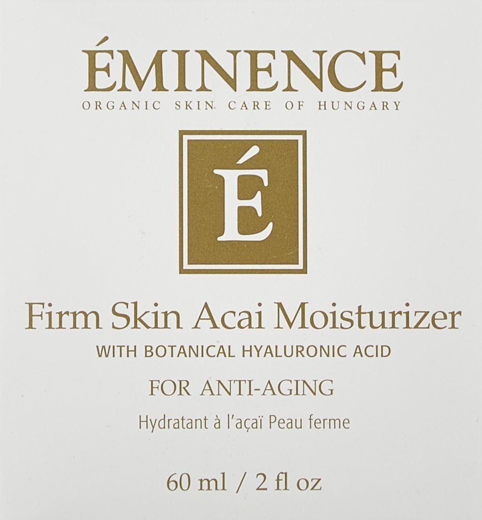 Eminence Organic Skincare Firm Skin Acai Moisturizer with Hyaluronic Acid, 2 Fluid Ounce (2254/Em)