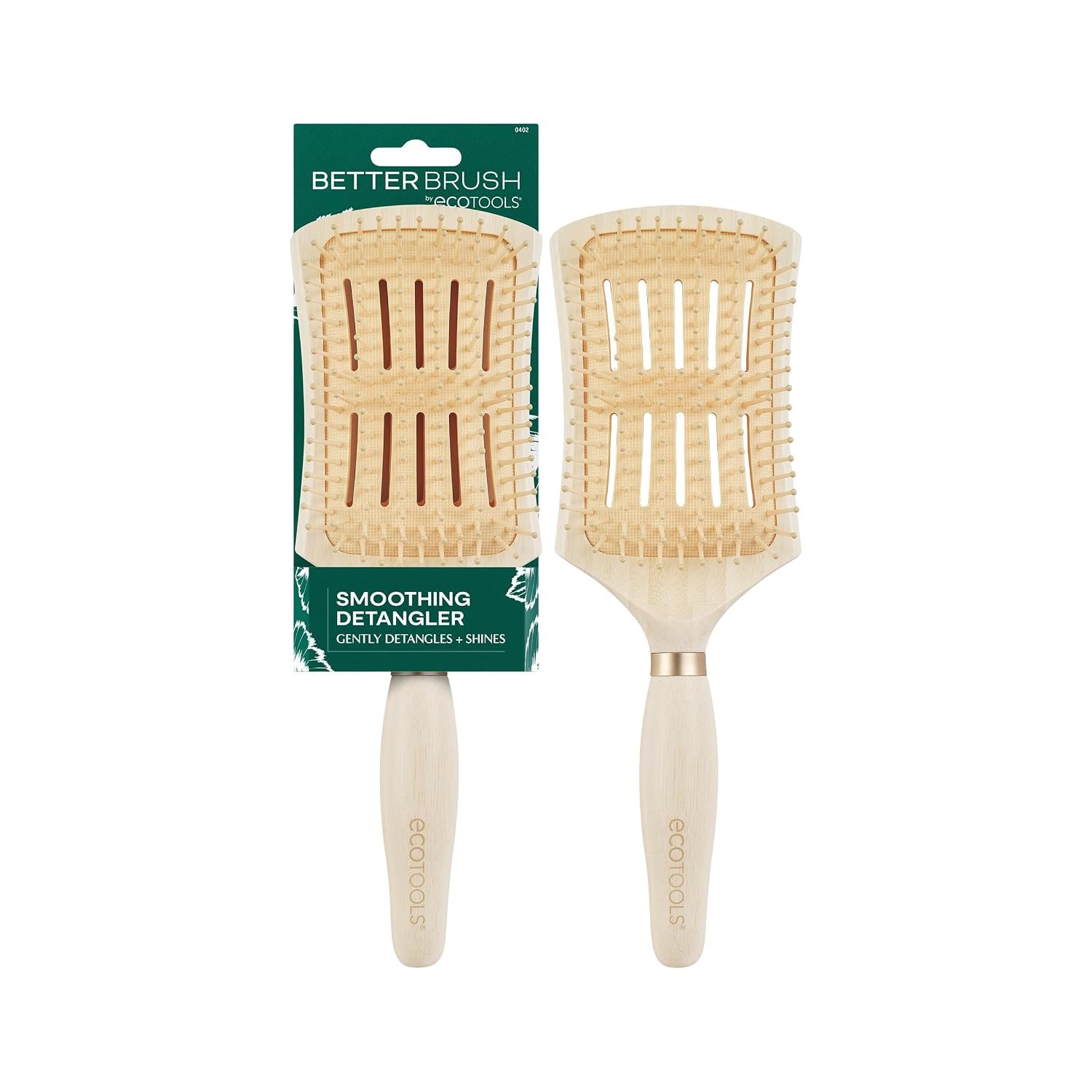 EcoTools Better Brush Smooth Paddle Brush, 1 Count