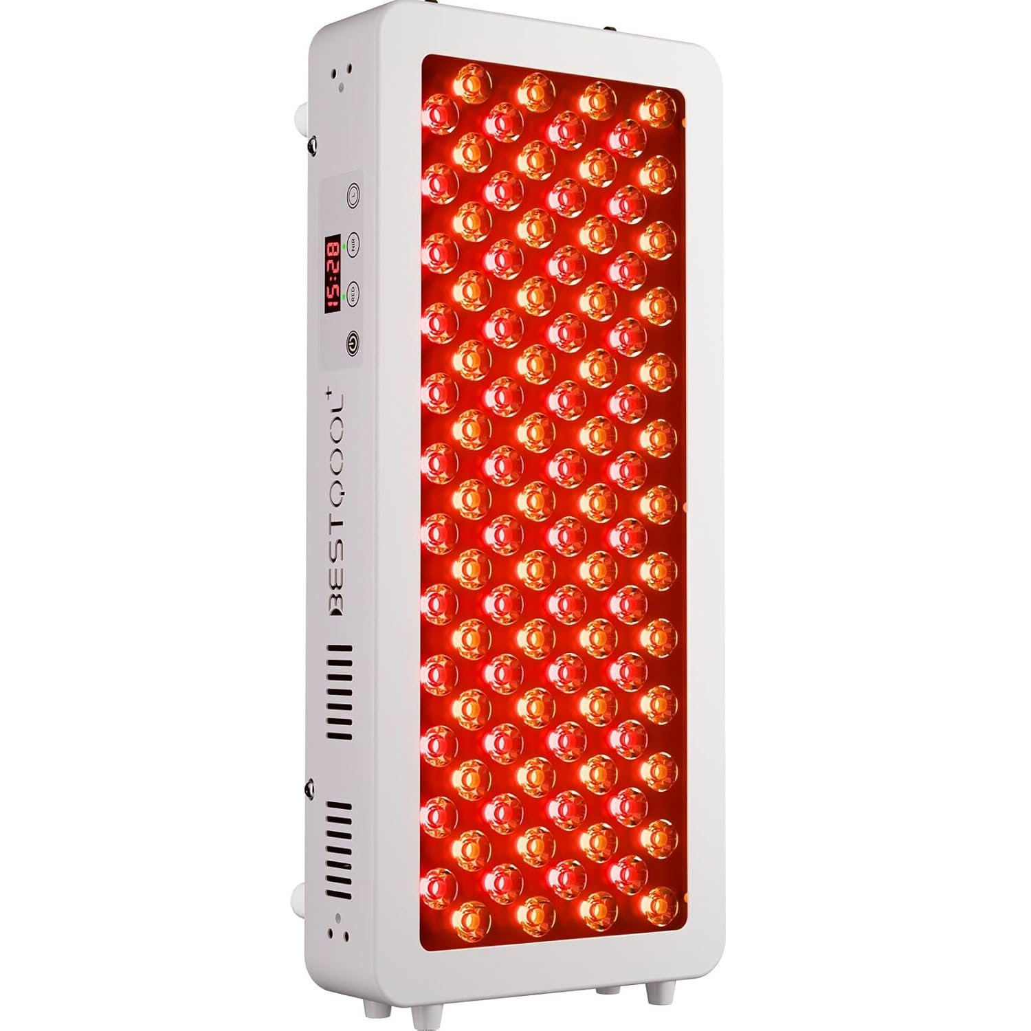 BestQool Red Light Therapy for face Body, 4 Wavelengths Infrared Red Light Therapy Panel, 100 Elite Grade Dual Chip LEDs, High Power Infrared Light Therapy Lamp, Modular Design. 160W