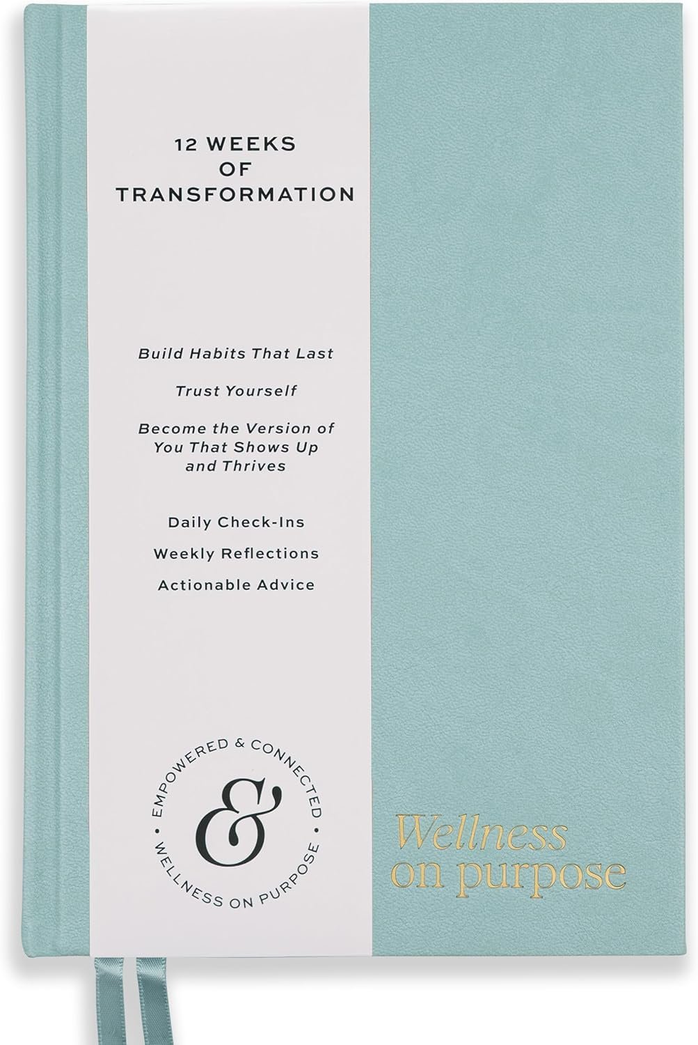 Paper & Progress Wellness Journal – 12-Week Fitness & Self Care Journal for Women | Daily Habit Tracker, Meal Planner, Workout Log, Weekly Reflections & Mindset Coaching Prompts