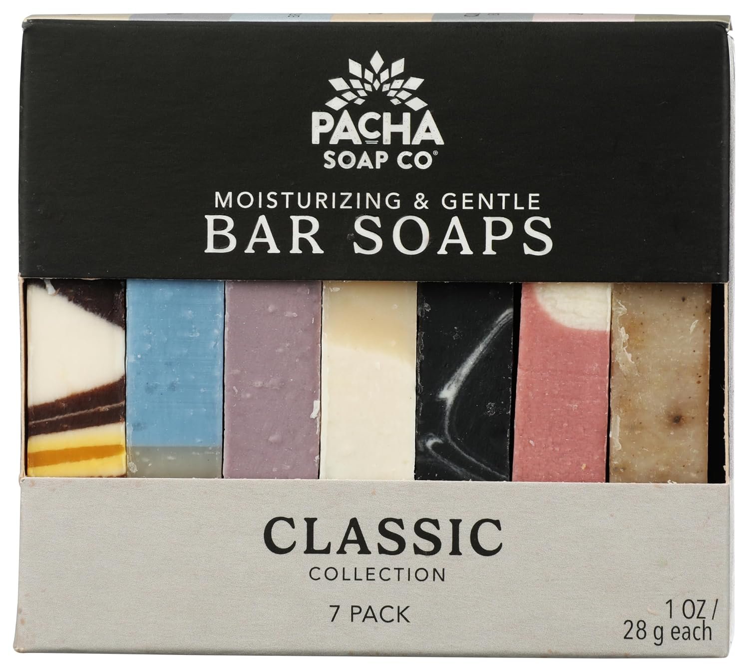 Pacha Soap Classic Collection Bar Soap, 7 OZ