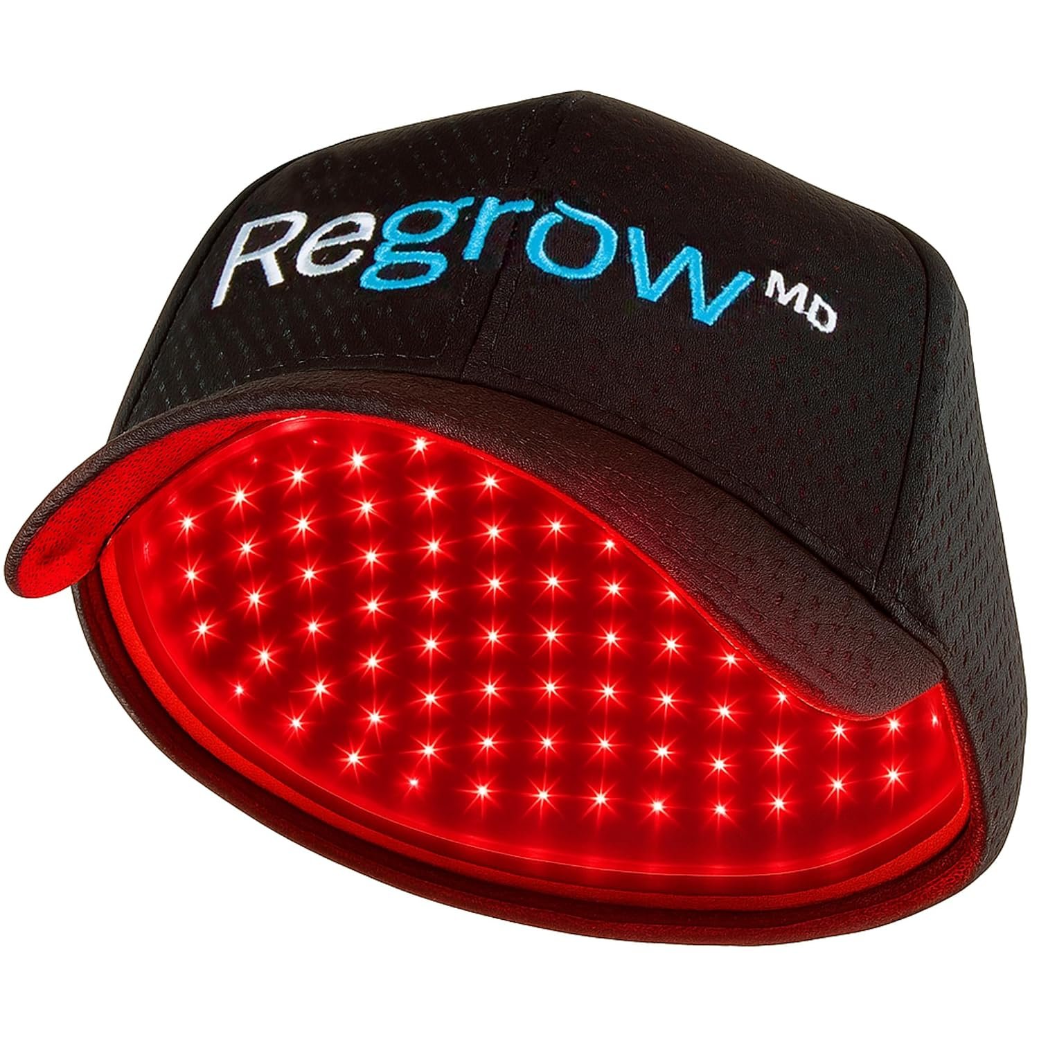 Hairmax RegrowMD FDA Cleared Laser Hair Growth Cap, Medical Grade Lasers, Red Light Therapy for Hair Growth & Alopecia Areata Treatment, 30 Min Sessions, For Men & Women