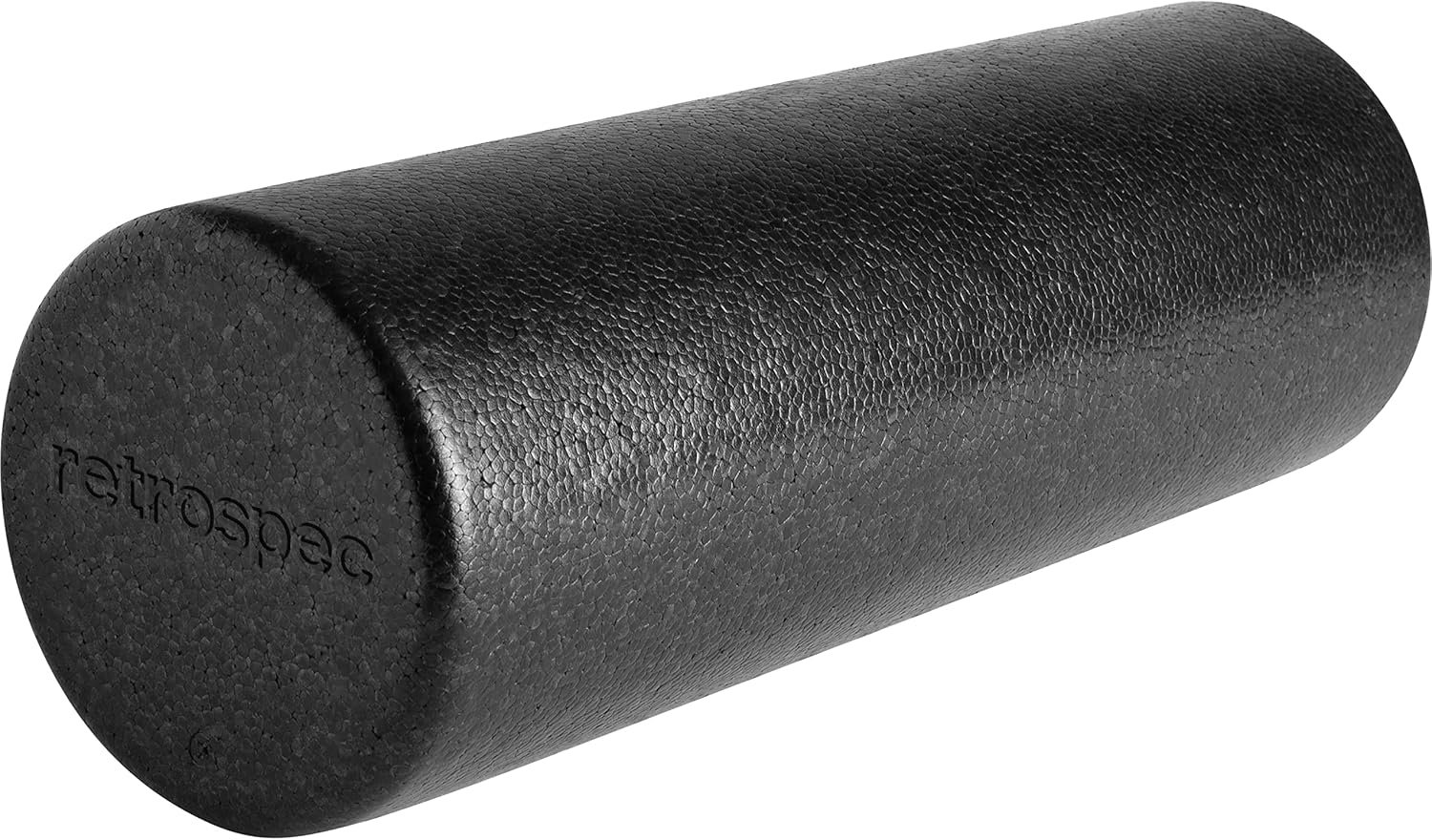 Retrospec Relief Foam Roller High-Density EPP Extra Firm Round Foam Roller for Exercise, Massage Yoga, Pilates and Post Workout Muscle Recovery