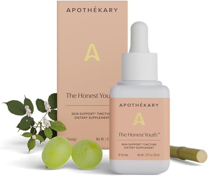 Apothékary The Honest Youth Collagen & Skin Support Herbal Liquid Drops